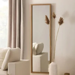 Outlet Bouclair Full-Size Mirror with Wood Frame