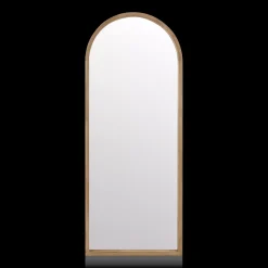 Bouclair Full-Size Mirror with Wooden Arched Frame