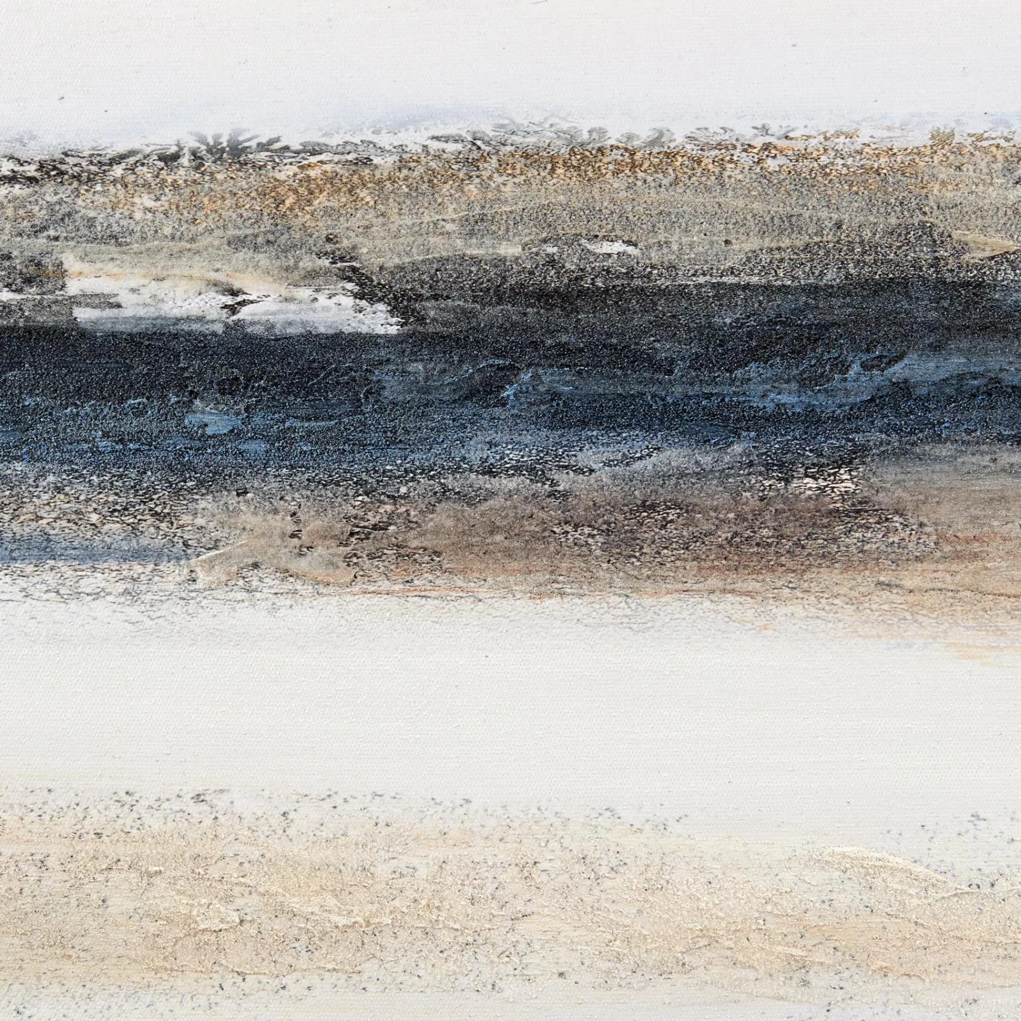 Outlet Bouclair Gel-Embellished Abstract Framed Art