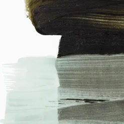 Hot Bouclair Gel-Embellished Minimalist Green Canvas