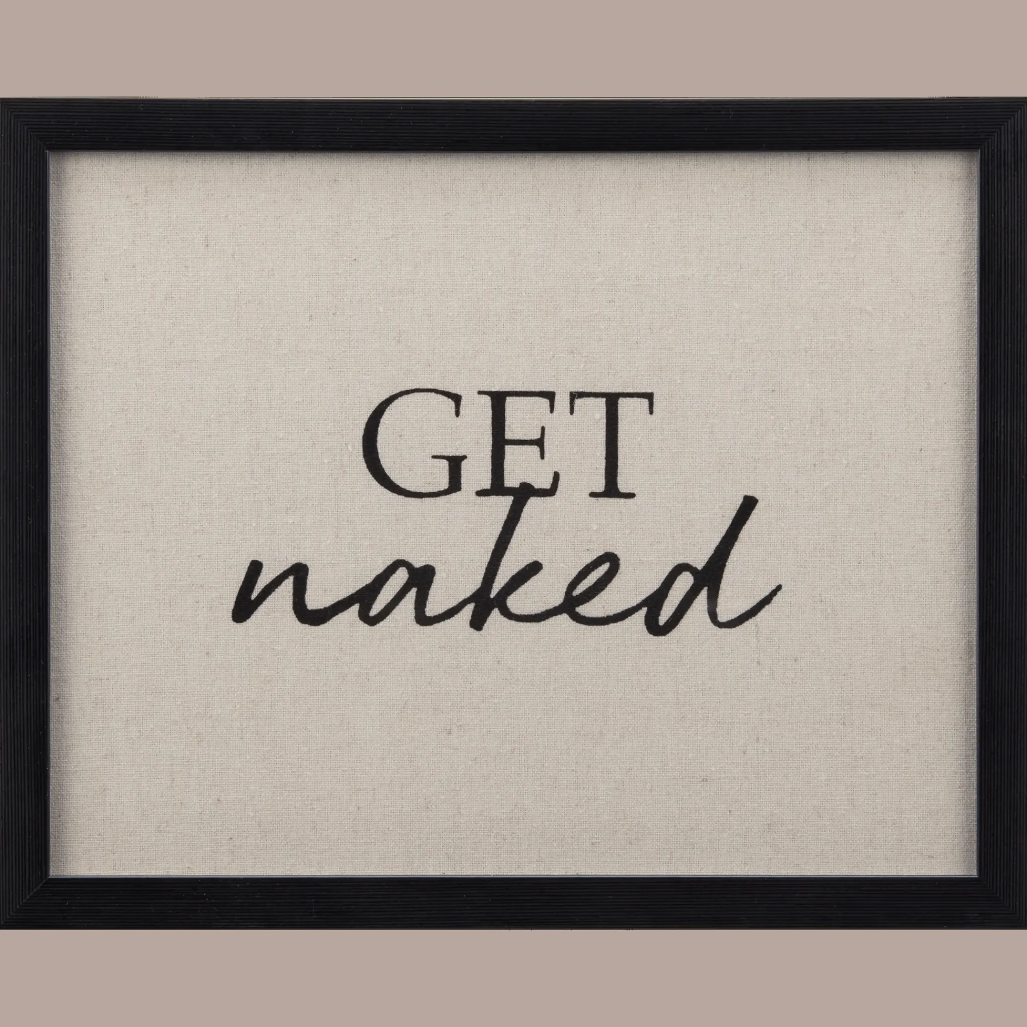 Online Bouclair Get Naked Wall Art