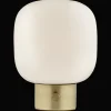 Discount Bouclair Glass and Metal Table Lamp