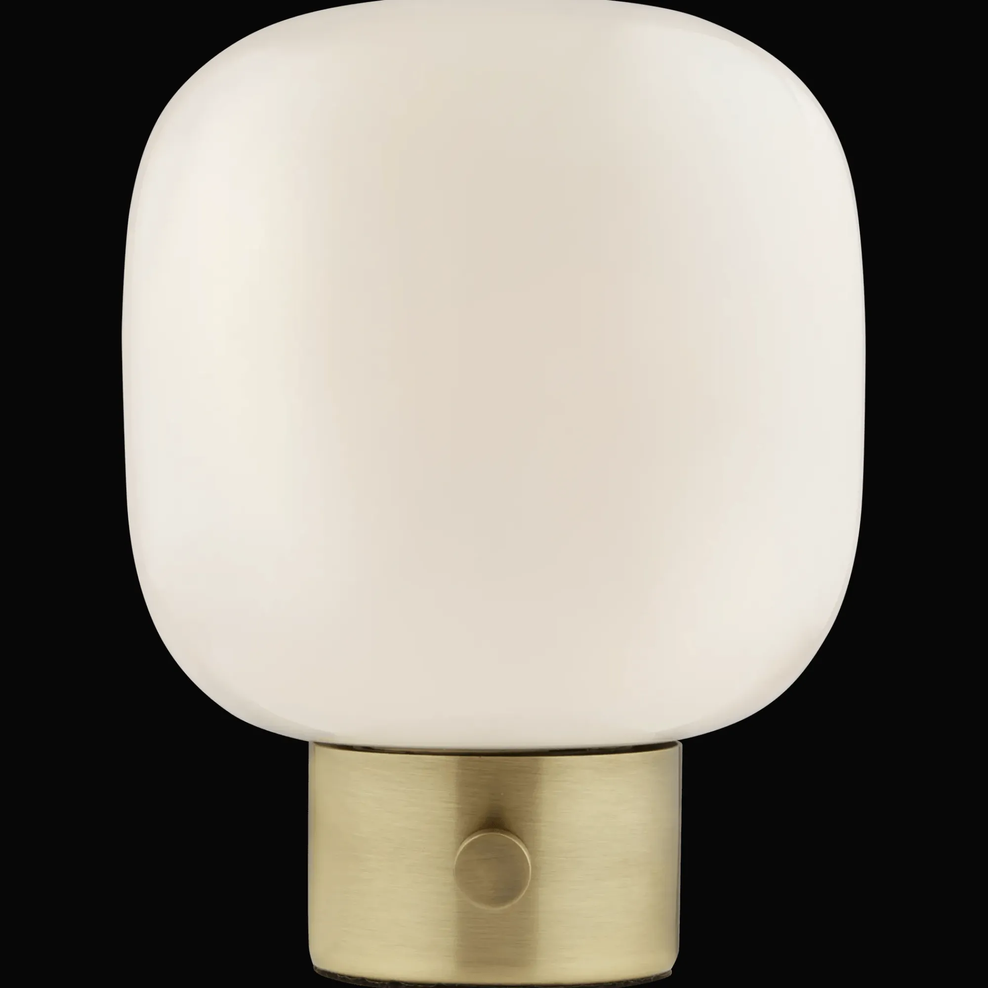 Discount Bouclair Glass and Metal Table Lamp