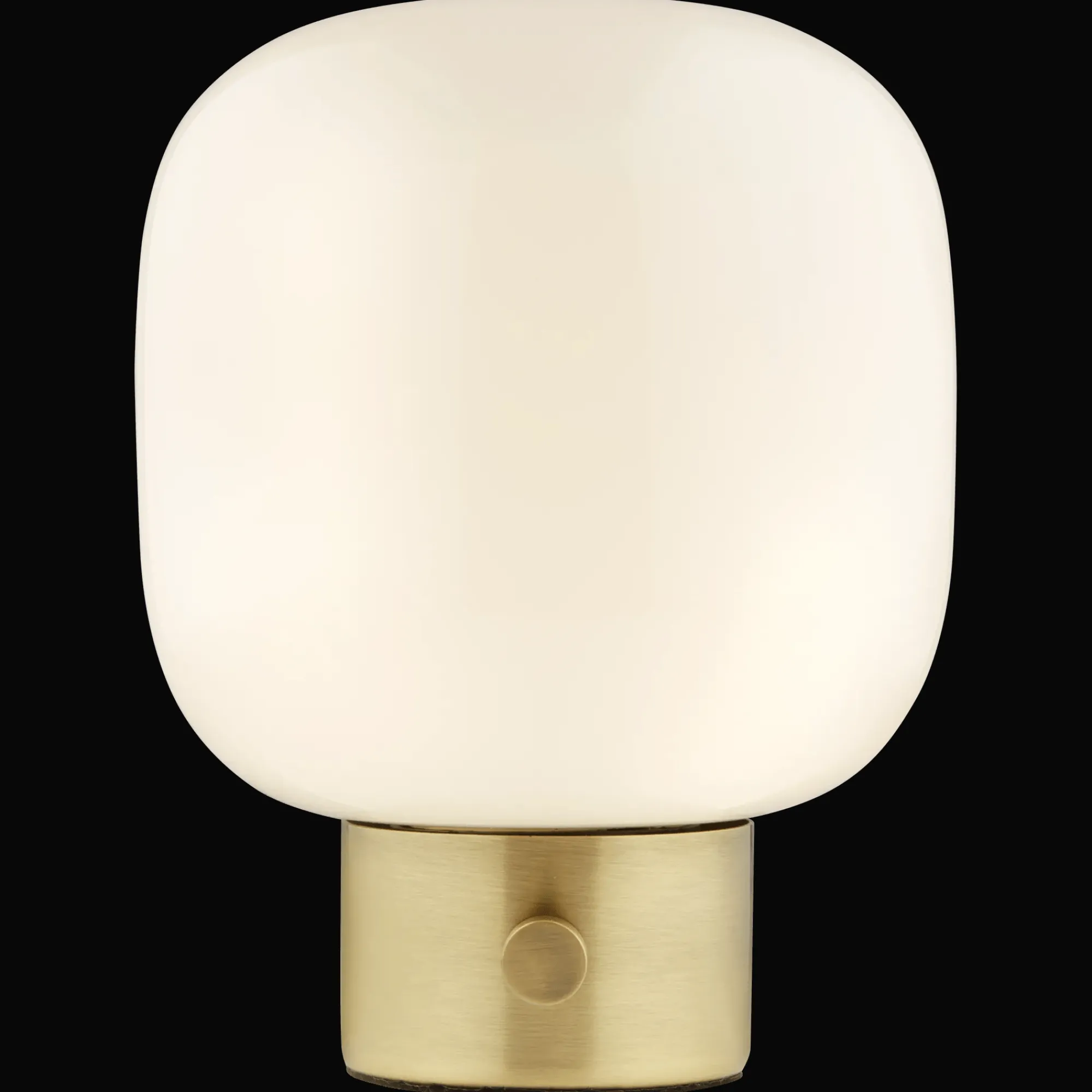 Discount Bouclair Glass and Metal Table Lamp