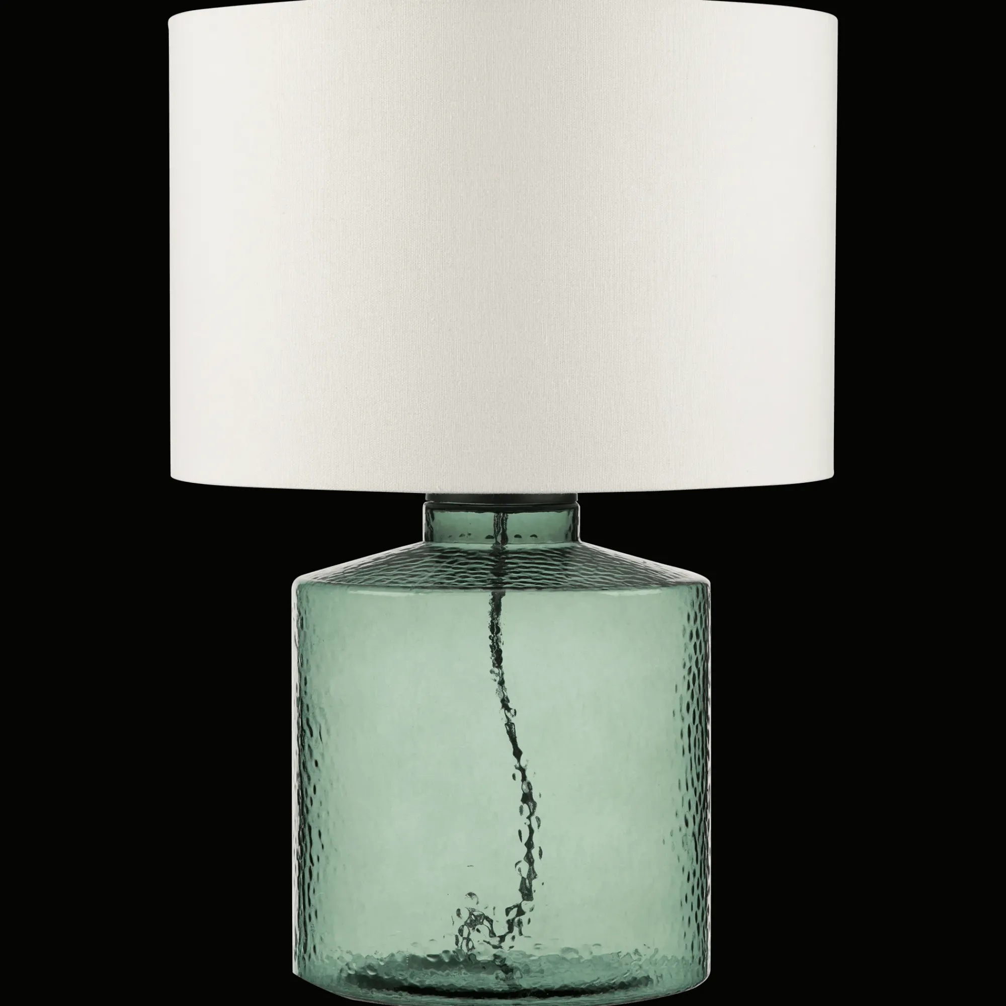 Clearance Bouclair Glass Base Table Lamp
