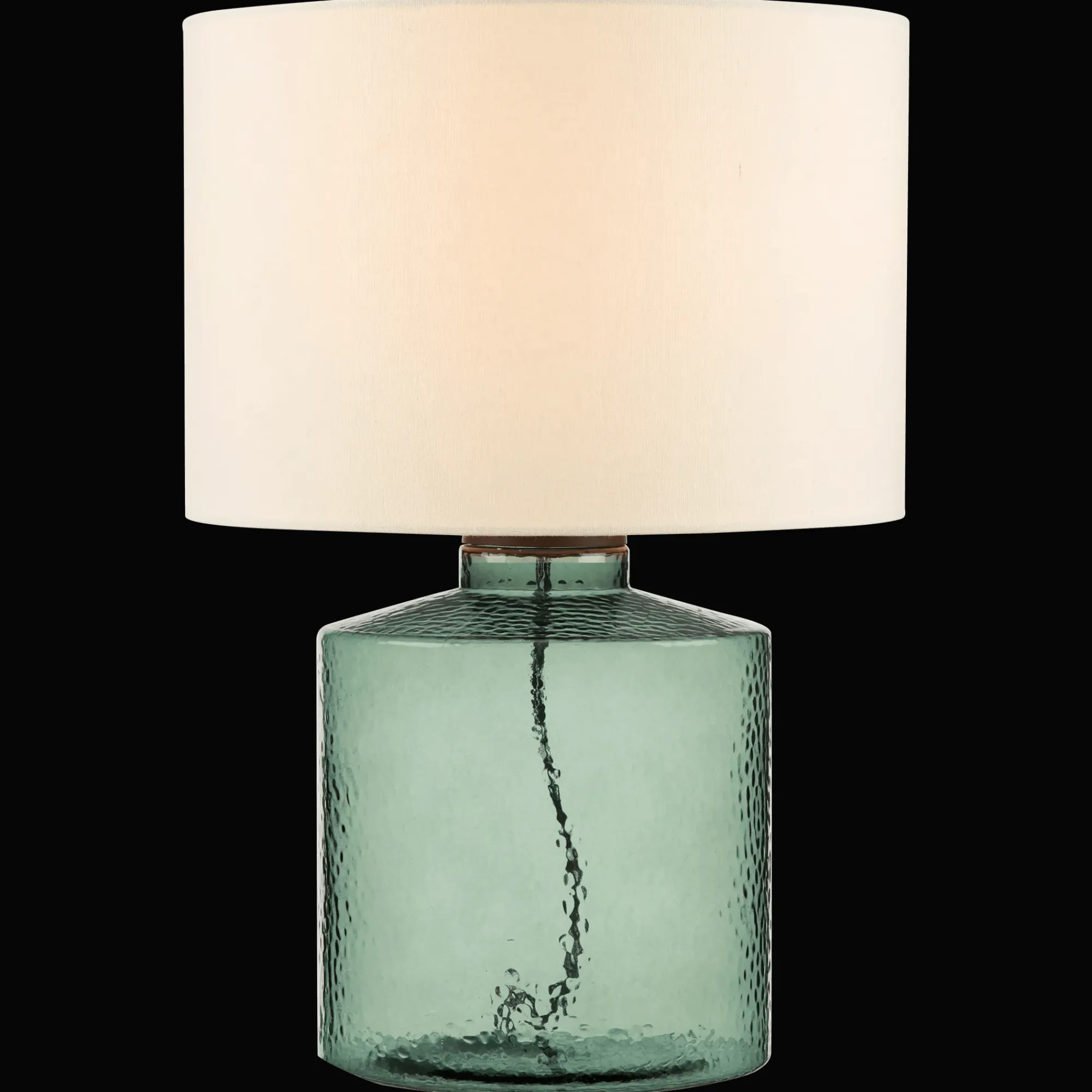 Clearance Bouclair Glass Base Table Lamp