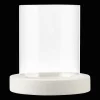 Outlet Bouclair Glass Candle Holder with Ceramic Base
