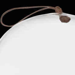 New Bouclair Glass Dome with Wood Base