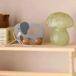 Bouclair Glass Mushroom Light