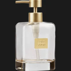 Hot Bouclair Glass Soap Pump Dispenser