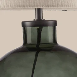 New Bouclair Glass Table Lamp