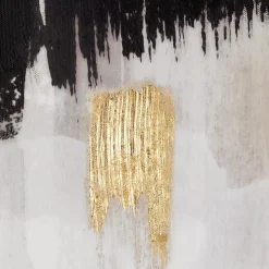 Sale Bouclair Gold Abstract Printed Framed Art