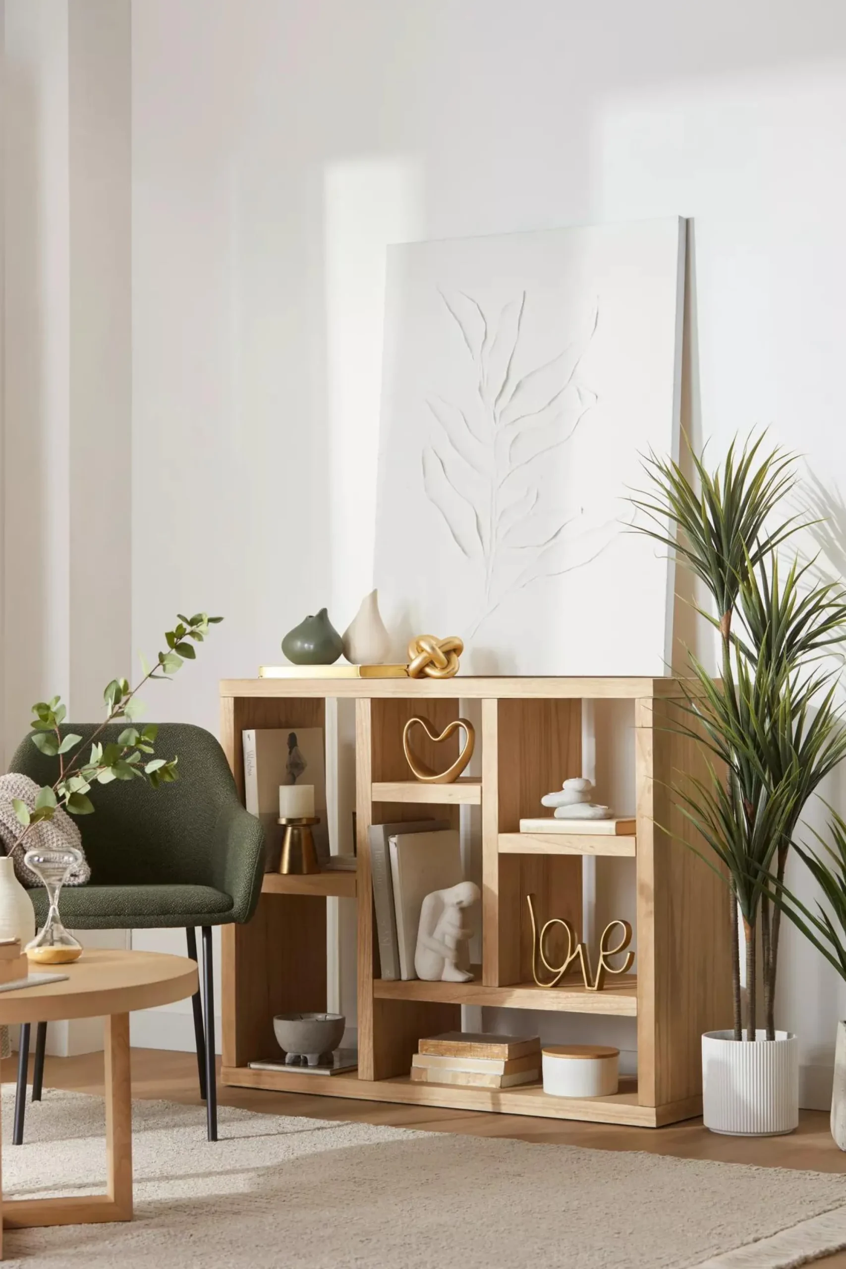 Bouclair Gold Decorative Ceramic Heart