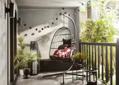 Hot Bouclair Grass in Ceramic Pot