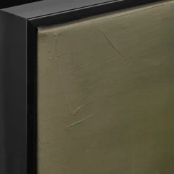 Clearance Bouclair Green Abstract Framed Art