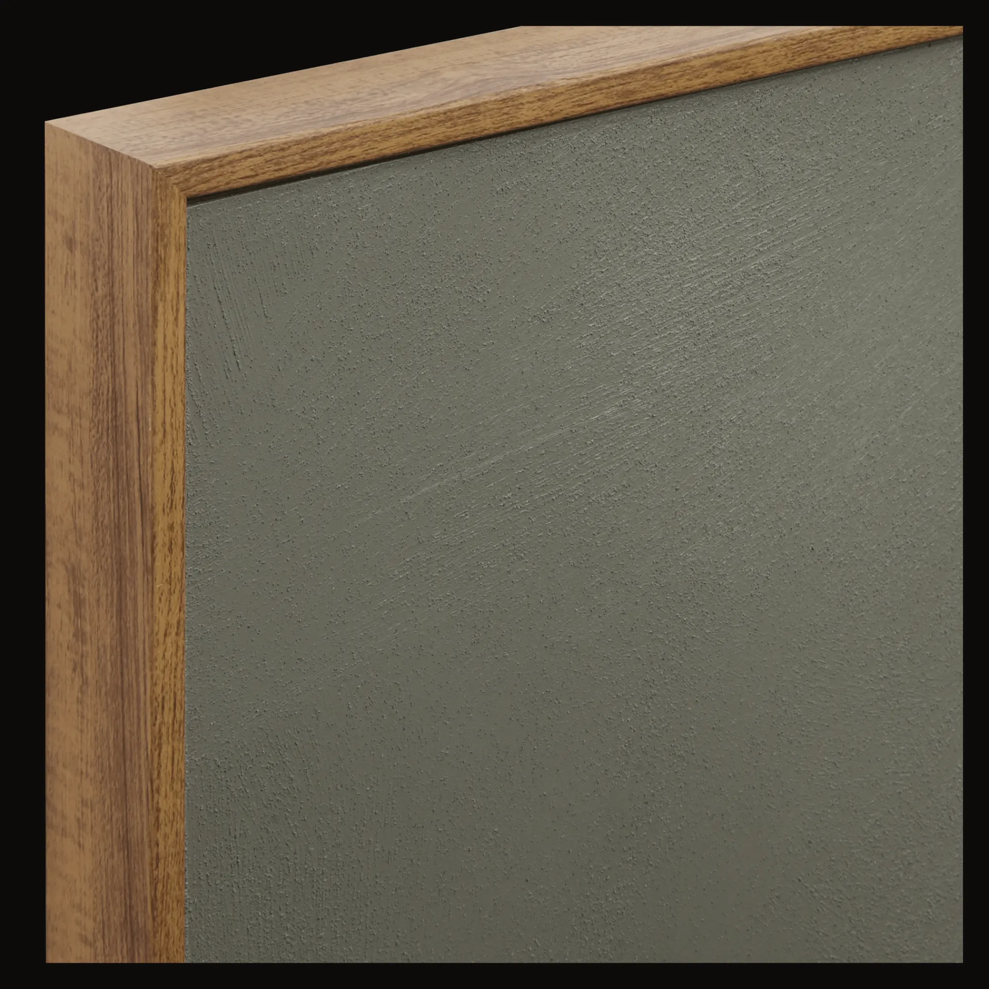 Bouclair Green Abstract Framed Art