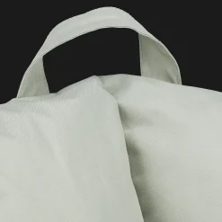 New Bouclair Green Canvas Bean Bag