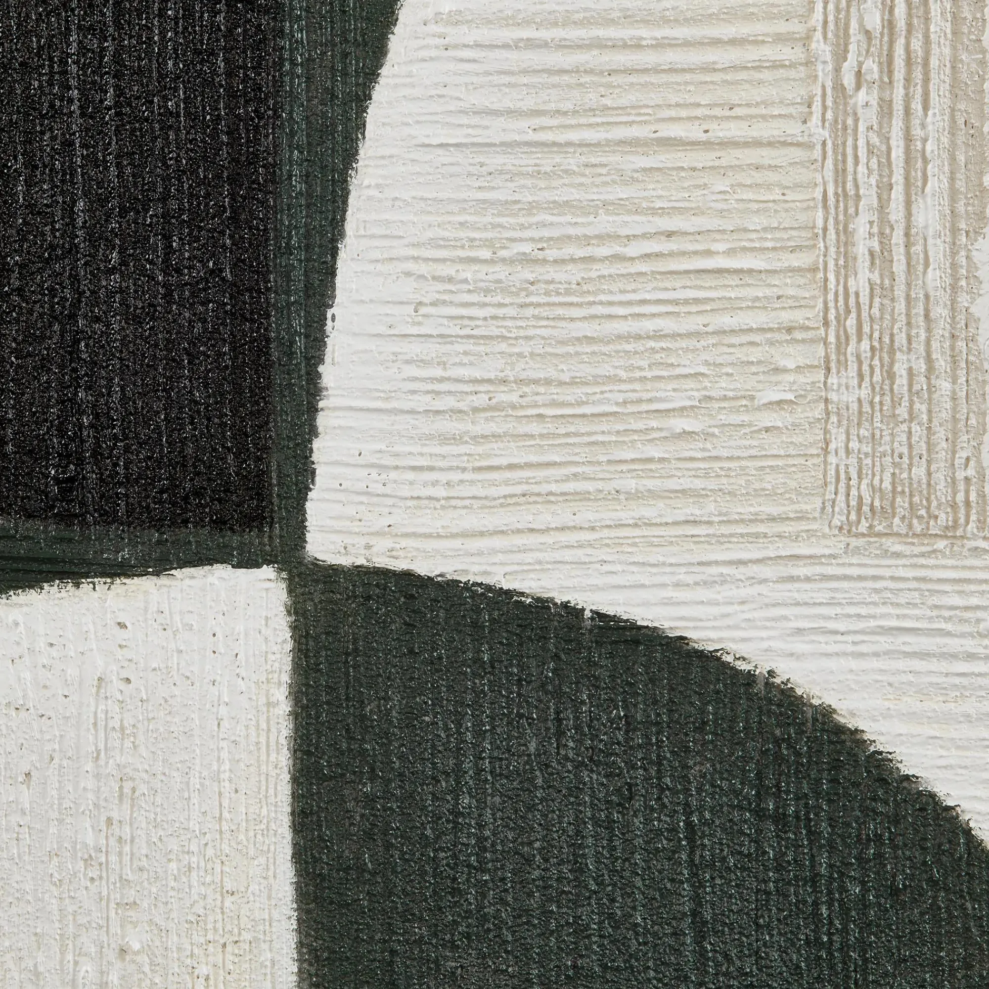 Sale Bouclair Green Color Block Abstract Art