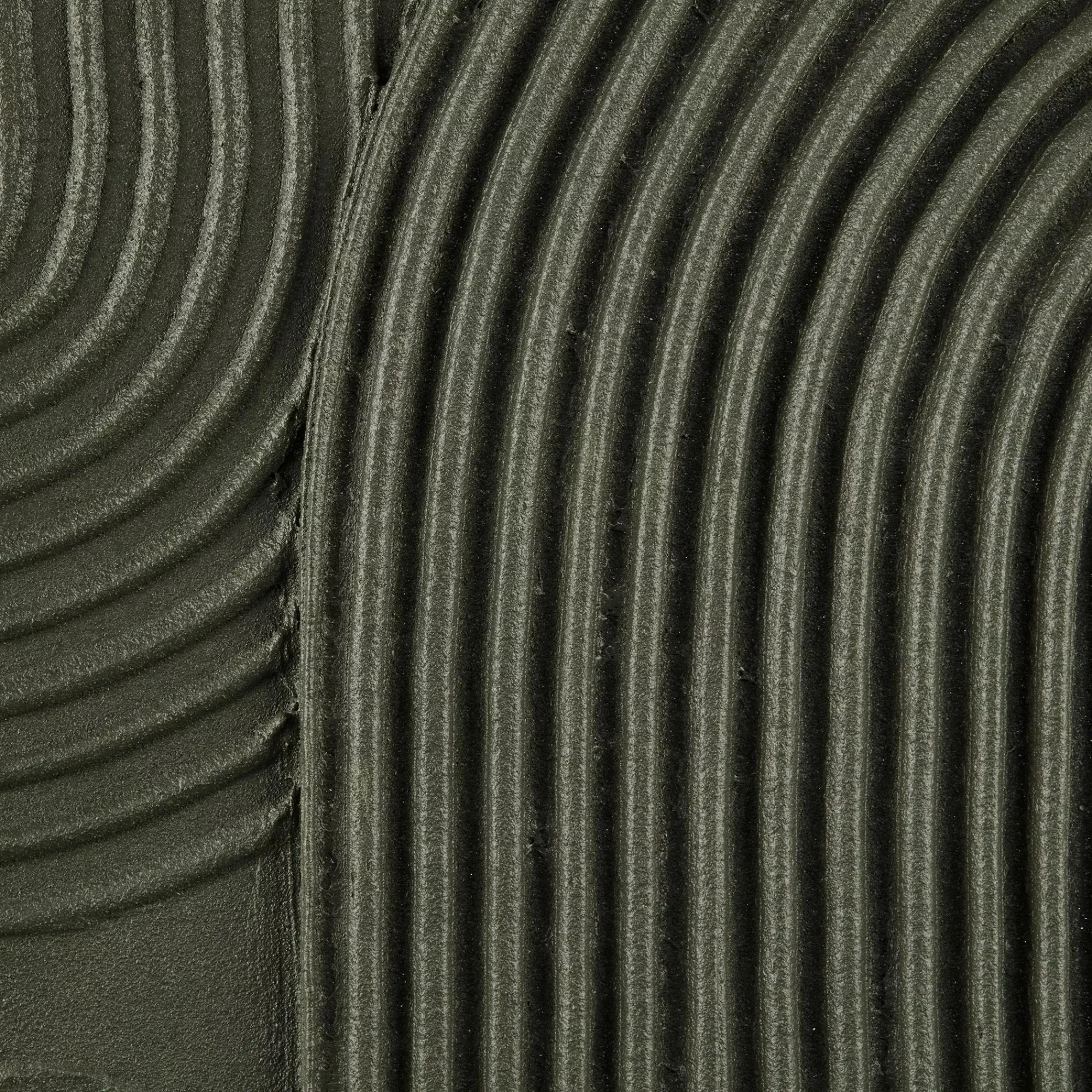 Bouclair Green Lines Oil Painted Canvas