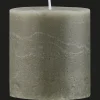 Best Bouclair Green Marled Short Candle
