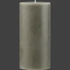 Hot Bouclair Green Marled Tall Candle