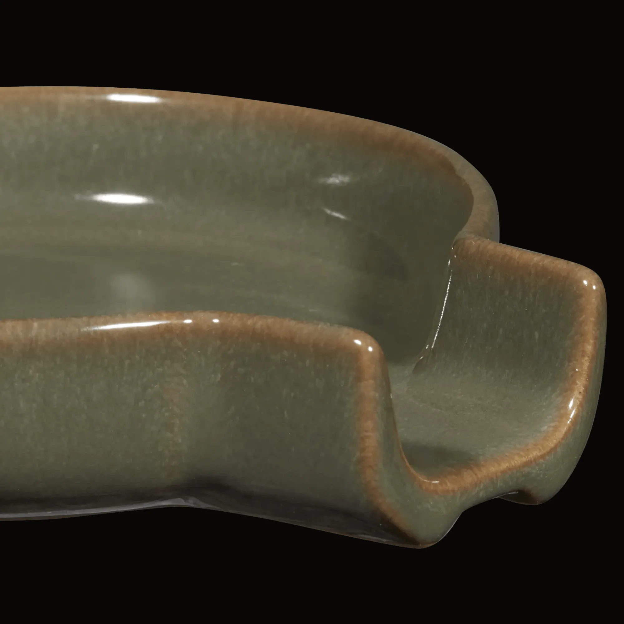 Hot Bouclair Green Spoon Rest