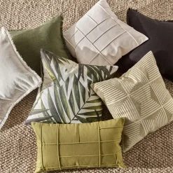 Clearance Bouclair Green Taha Decorative Pillow