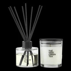 New Bouclair Green Tea Diffuser and Candle Set