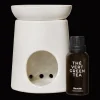 Outlet Bouclair Green Tea Oil Burner Gift Set