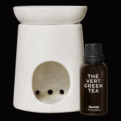 Outlet Bouclair Green Tea Oil Burner Gift Set