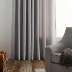 Bouclair Grey Aura Panel Curtain