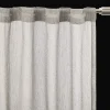 Best Bouclair Grey Eneca Back-Tab/Rod-Pocket Curtain