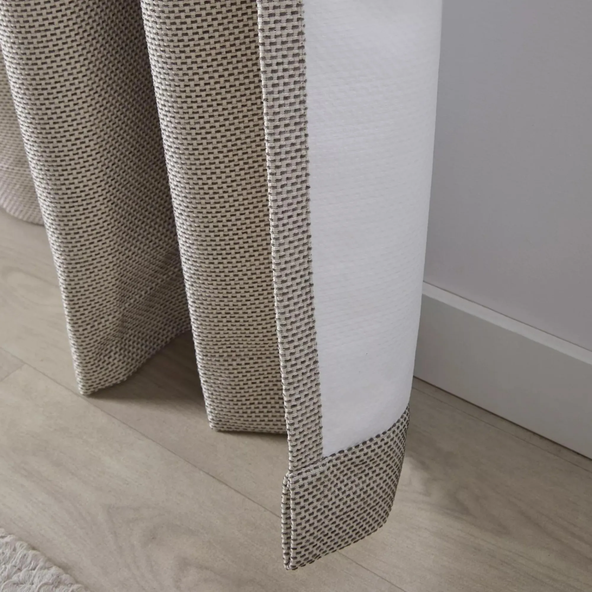 Best Bouclair Grey Ortega Blackout Back-Tab Curtain