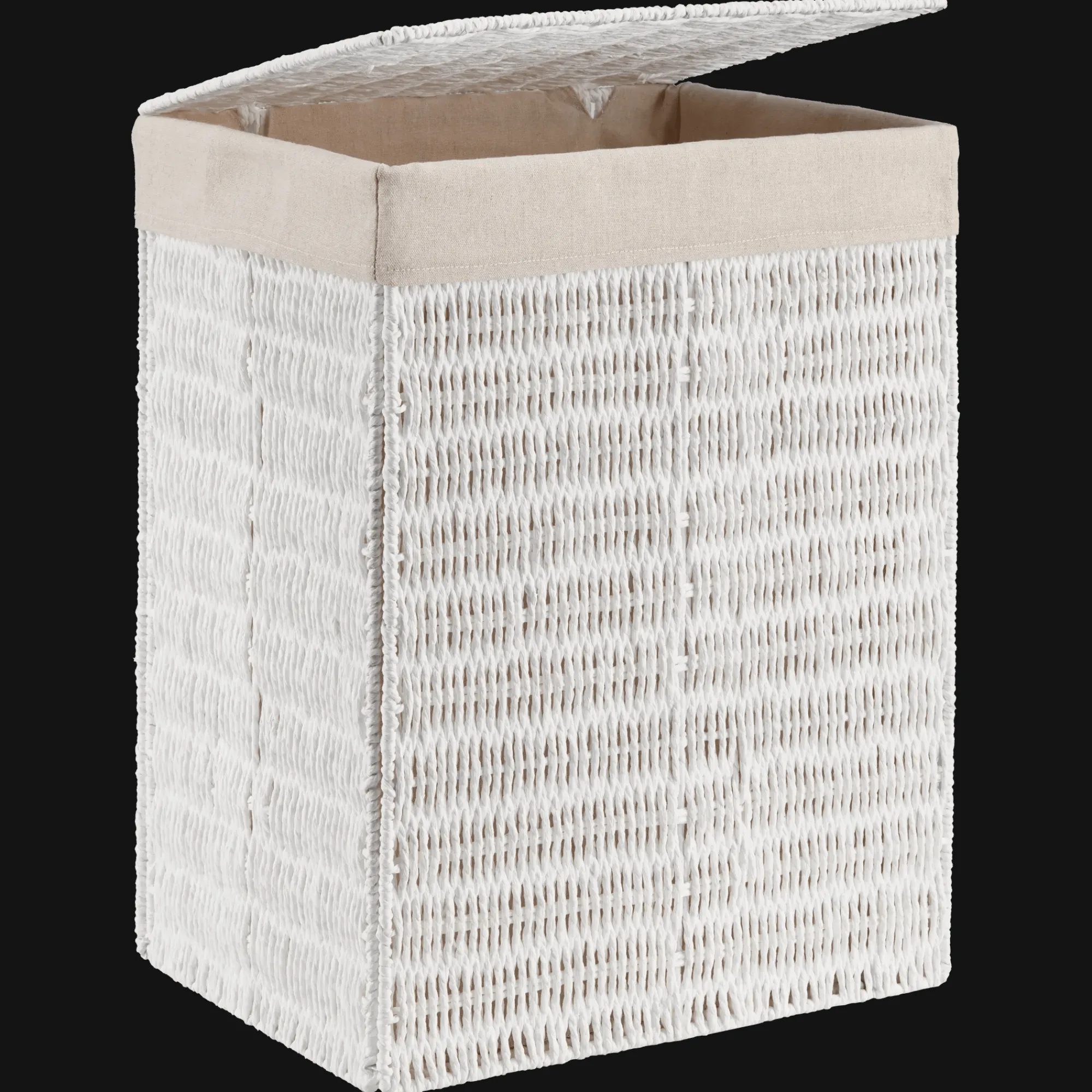 Sale Bouclair Hamper With Linen Liner