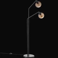 Hot Bouclair 2-Head Glass Floor Lamp