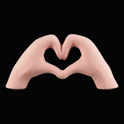 New Bouclair Heart Hands Deco