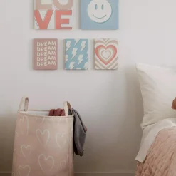 Online Bouclair Heart Pattern Hamper