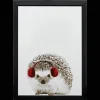 Online Bouclair Hedgehog Canvas Framed Art