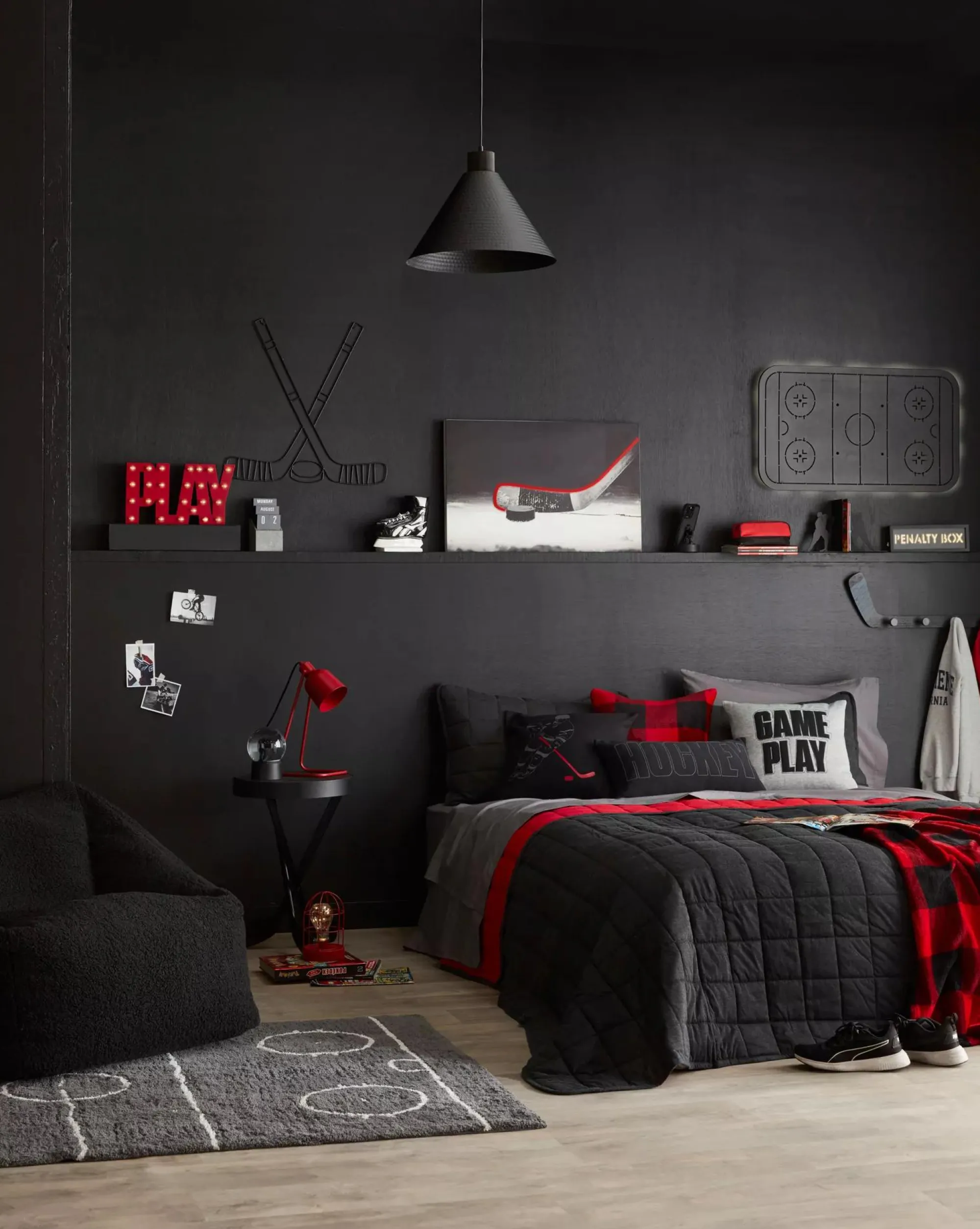 Clearance Bouclair Hockey Stick with Hooks