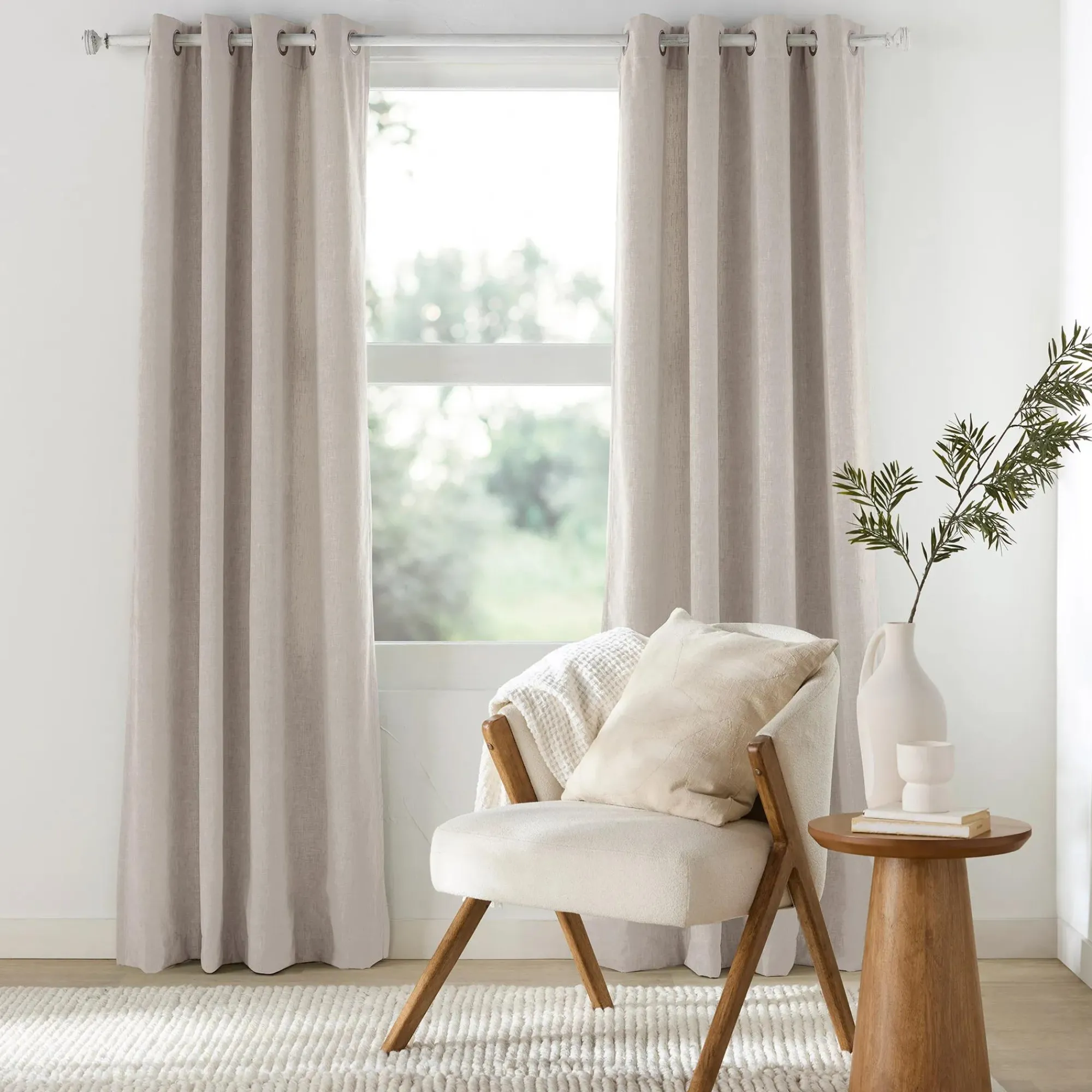 Best Bouclair Hodge Room Darkening Grommet Curtains