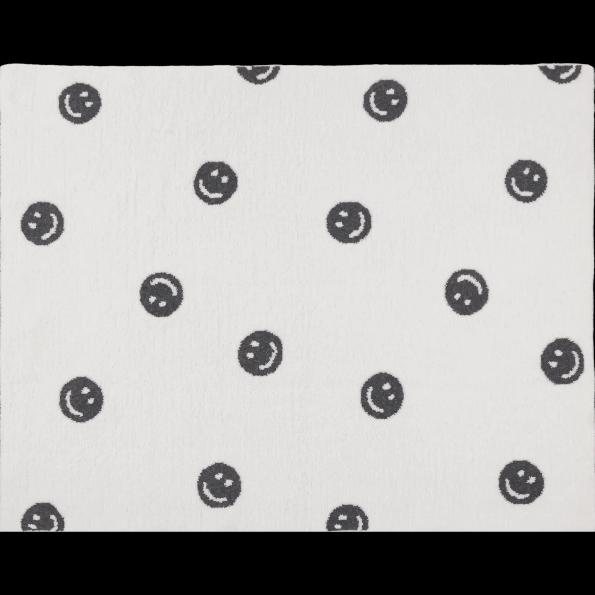Clearance Bouclair Hokke Happy Face Reversible Throw