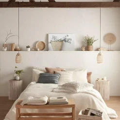 Best Bouclair Ivory Collin Collection - 3-Piece Duvet Cover Set