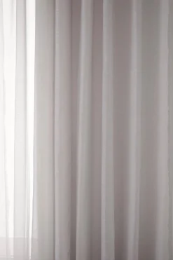 New Bouclair Ivory Kacha Sheer Curtain