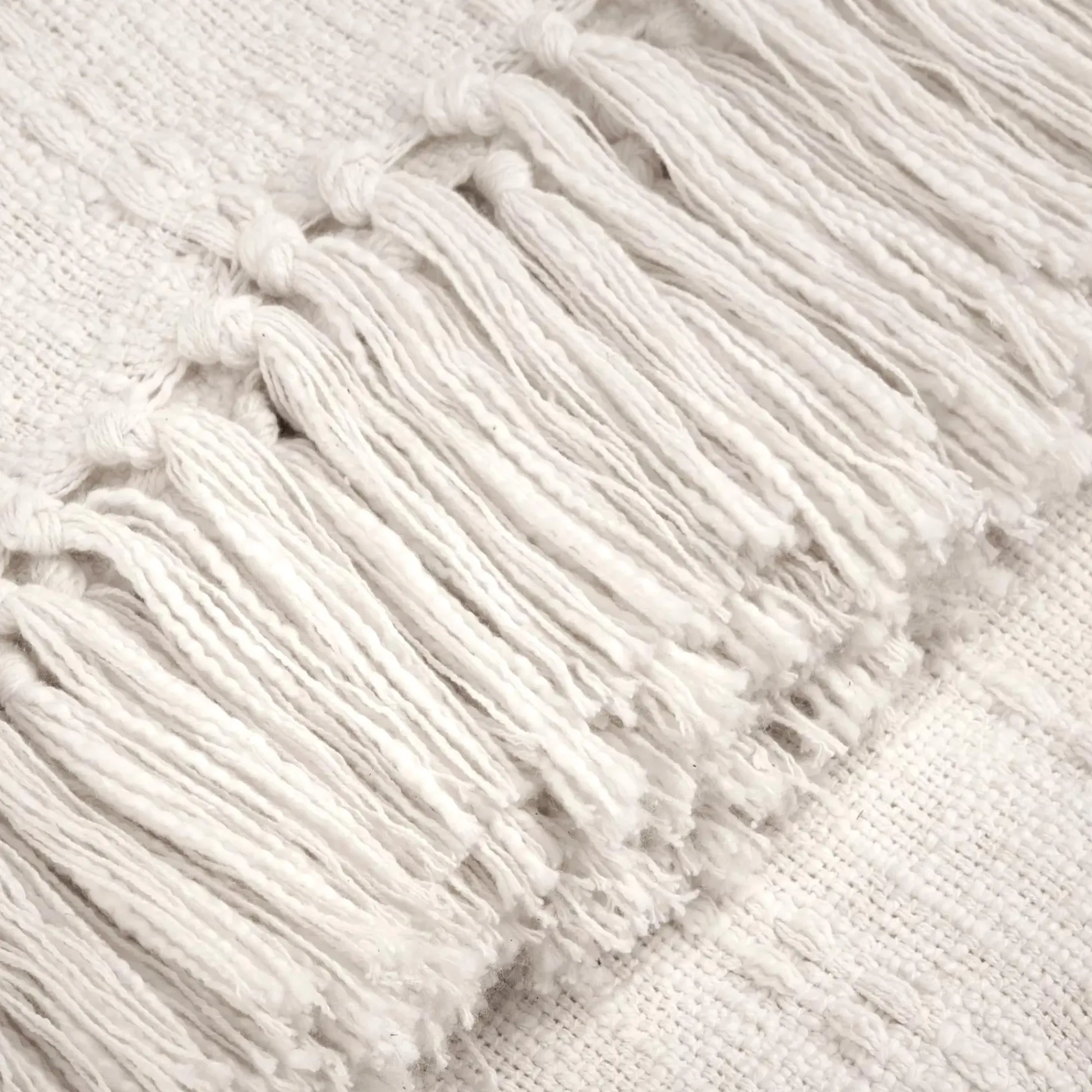 Bouclair Ivory Myruna Throw