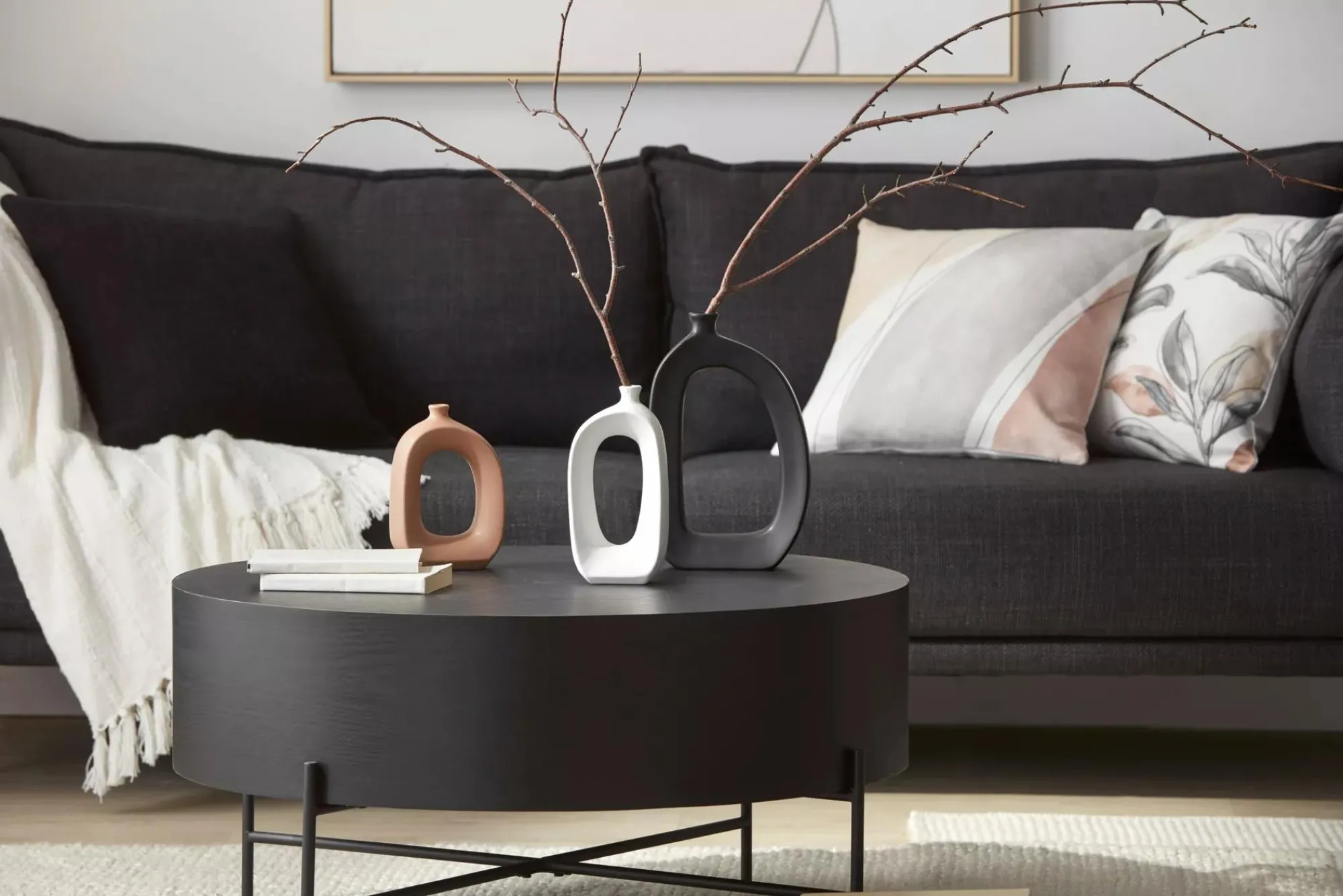 Bouclair Ivory Myruna Throw