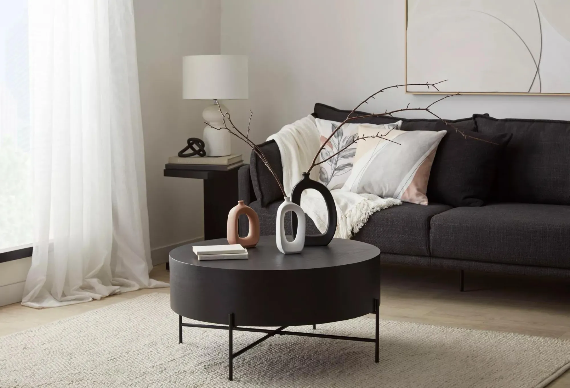 Bouclair Ivory Myruna Throw