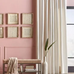 Sale Bouclair Ivory Quincy Panel Curtain