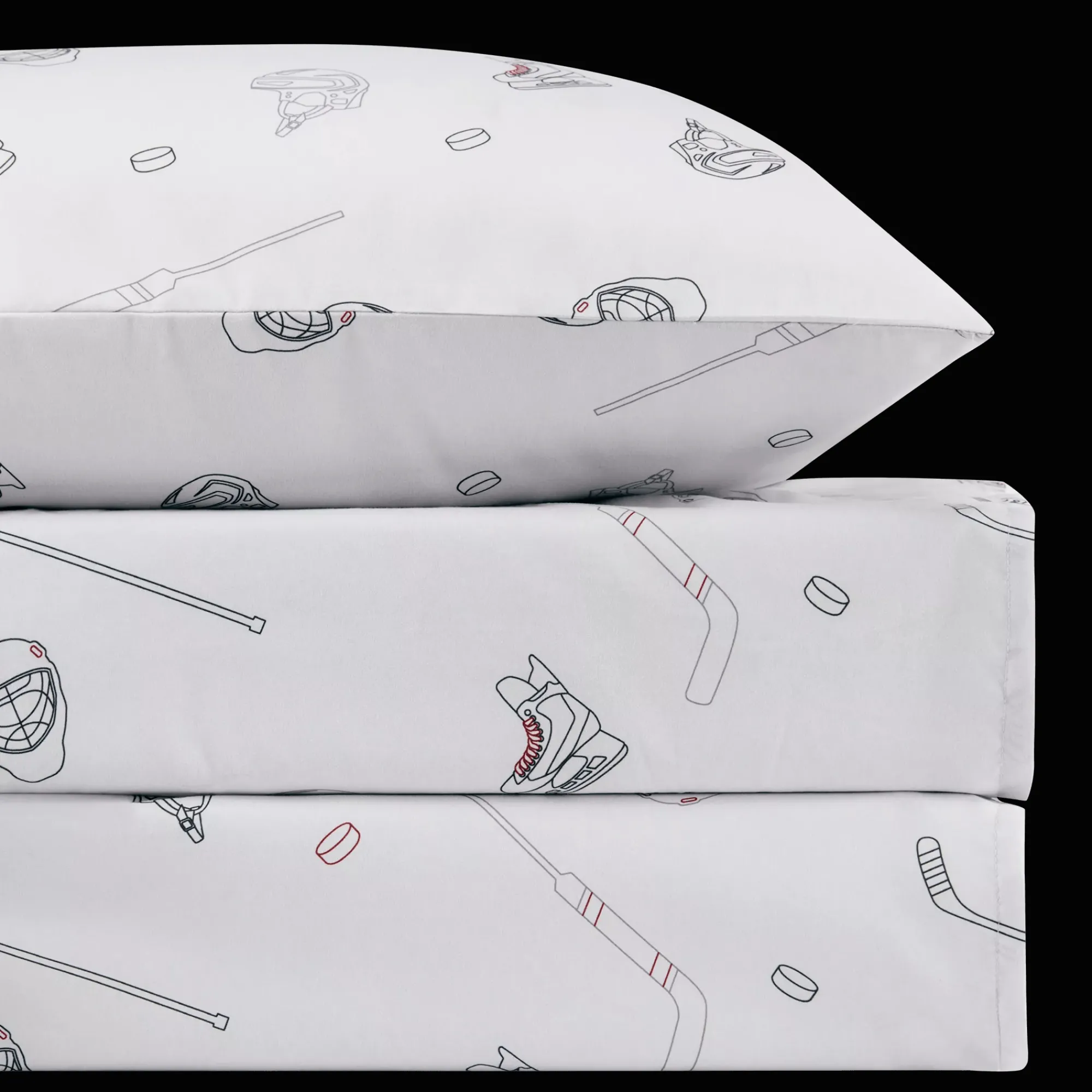 Discount Bouclair Kalo Hockey Print Sheet Set