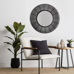 Online Bouclair Large Ficus in Black Rattan Pot