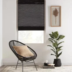 Online Bouclair Large Ficus in Black Rattan Pot